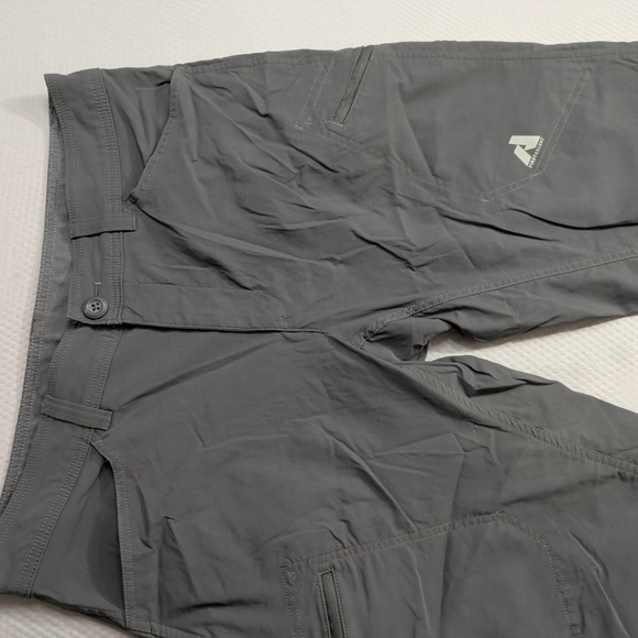 Eddie Bauer First Ascent Pants Gray Mens Size 34x32 Guide Pro Performance Hiking - Picture 8 of 11